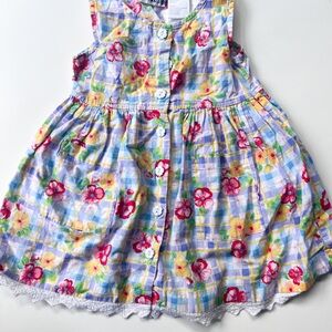 Y2K Basic Image Floral Dress